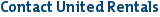 Contact United Rentals